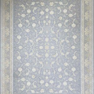 فرش ماشینی ترمه‌ای کد 121573 – ۱۲۰۰ شانه تراکم ۳۶۰۰